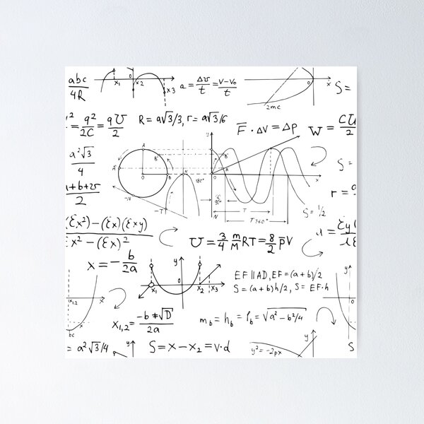 Item preview, Math Science Pattern designed and sold by Epitome Girl.