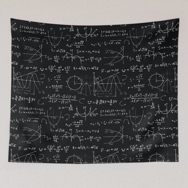 Item preview, Math Science Pattern designed and sold by Epitome Girl.