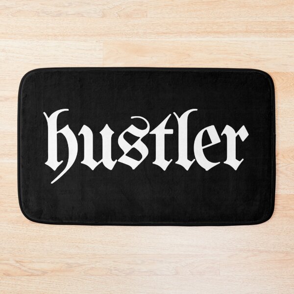 Item preview, Hustler - White designed and sold by Tee4Daily.