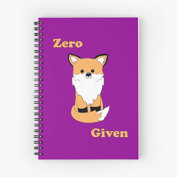 Item preview, Zero Fox Given designed and sold by alisadesigns.