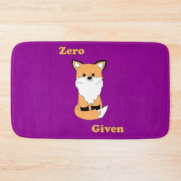 Item preview, Zero Fox Given designed and sold by alisadesigns.
