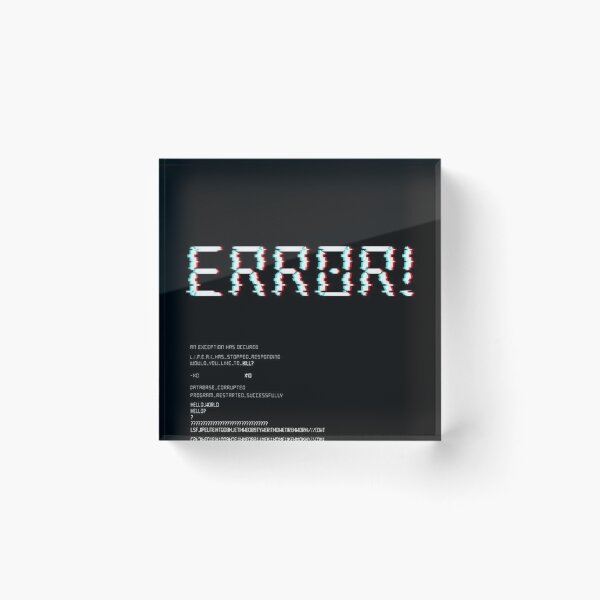 Item preview, ERROR! designed and sold by EVERGREEN ..