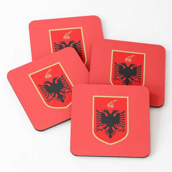 Item preview, Albania Coat of Arms designed and sold by History Merch!.