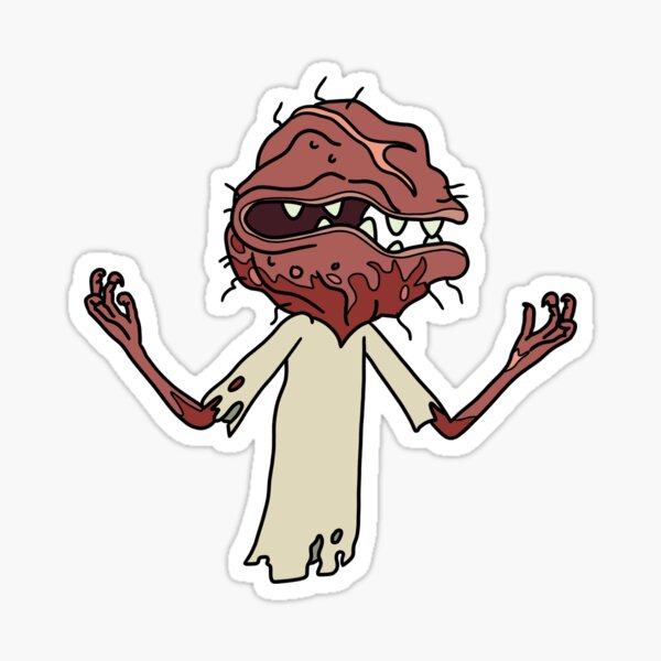 Rick and Morty Sticker | Redbubble