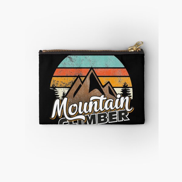 Item preview, Mountains climber climbing gift retro bouldering vintage mountaineer designed and sold by teeseeds.