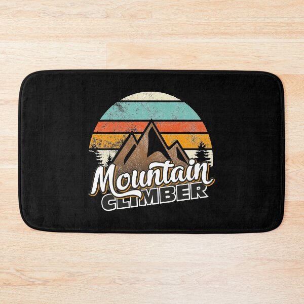 Item preview, Mountains climber climbing gift retro bouldering vintage mountaineer designed and sold by teeseeds.