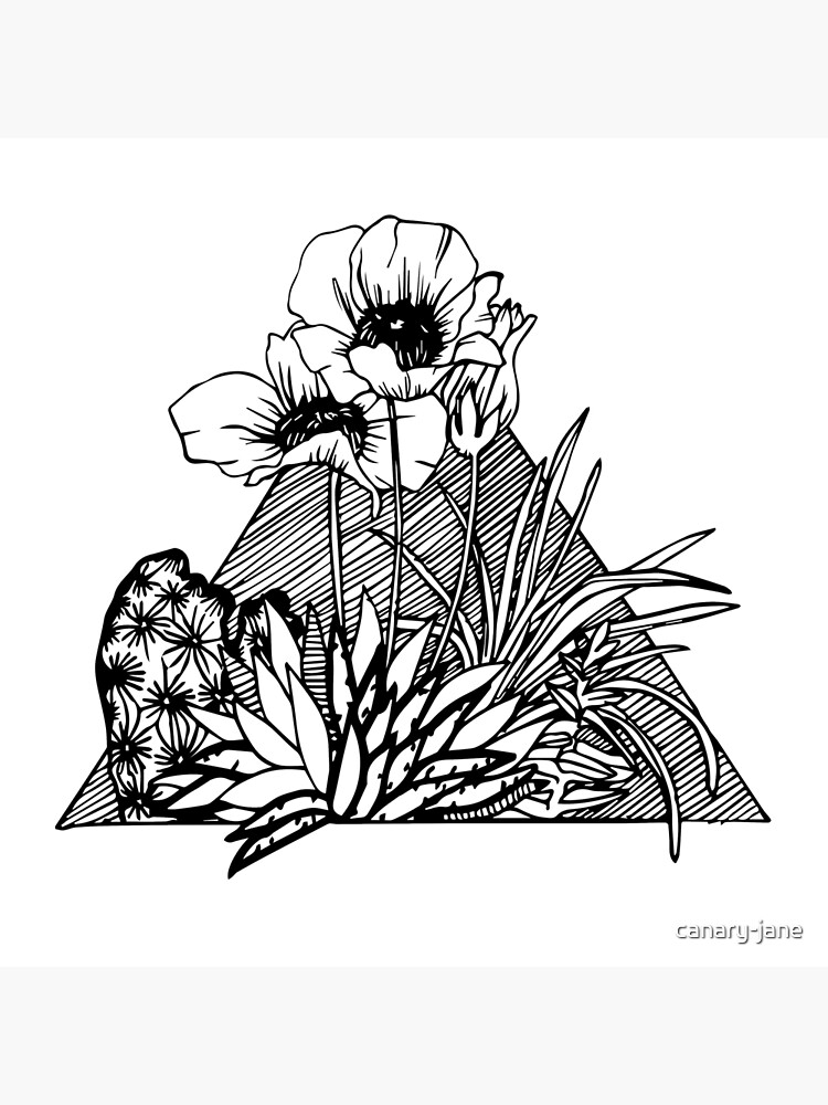 Palm Springs Inspired Botanicals by canary-jane
