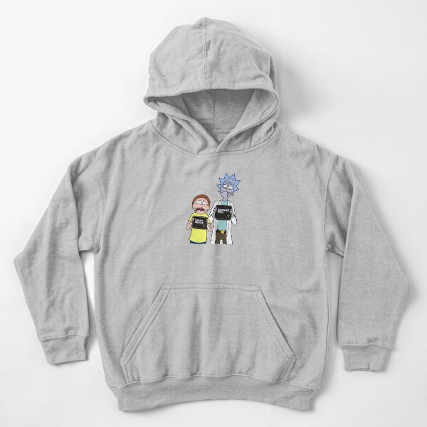 Rick and Morty | Rick and Morty character Kids Pullover Hoodie