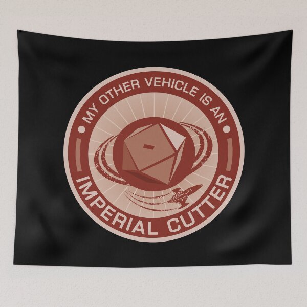 Artikelvorschau, ELITE DANGEROUS: ANDERES FAHRZEUG IMPERIAL CUTTER ROT entworfen und verkauft von Madjack Tees Kiwi SuperStore.
