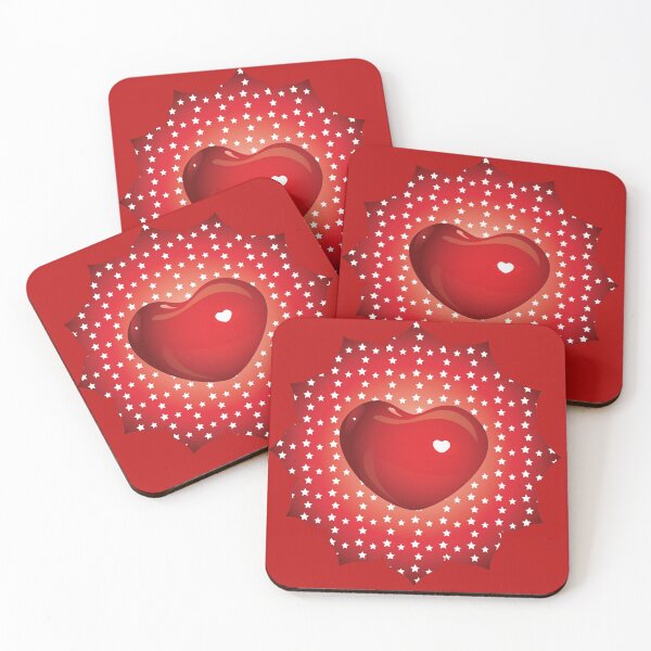 Item preview, Starred Love Heart designed and sold by EMMA0453.