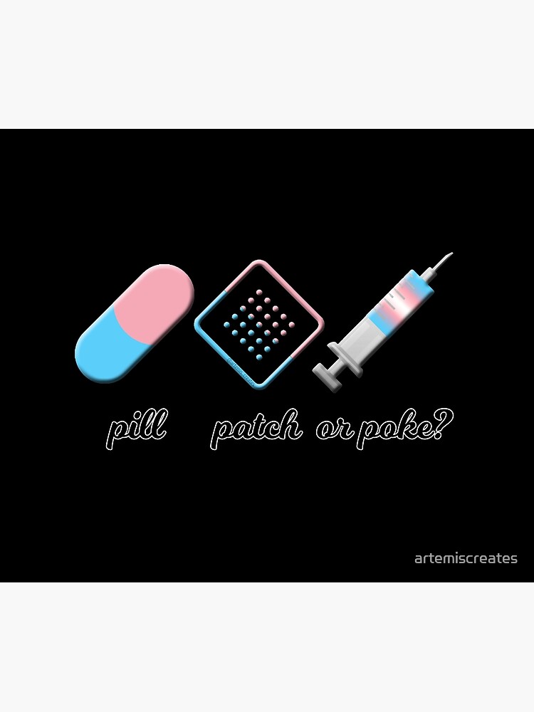 Pill, Patch, or Poke? by artemiscreates