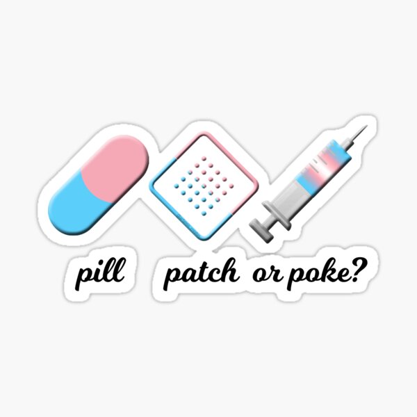 Pill, Patch, or Poke? Sticker