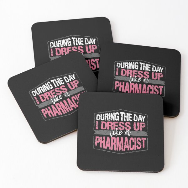 Item preview, During The Day I Dress Up Like A Pharmacist design designed and sold by RedmonsDesigns.
