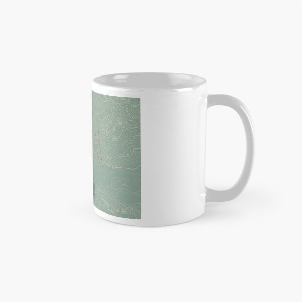 Item preview, Attitash Contour Topography Map designed and sold by ChasingGnarnia.