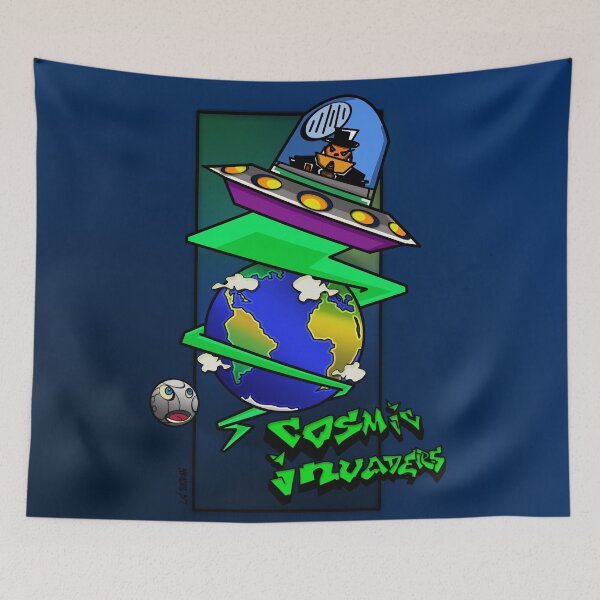 Item preview, Cosmic Invaders designed and sold by LaZermi.
