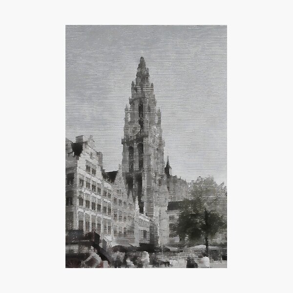 Item preview, Antwerp - Onze Lieve Vrouw Kathedraal (Our Lady Cathedral) designed and sold by Gilberte.