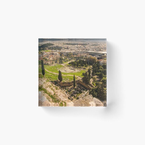 Item preview, Tilt-Shift Photography Of Theatre of Dionysus designed and sold by KensLensDesigns.