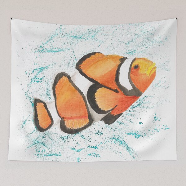 Item preview, Clownfish designed and sold by Austin Fabinski Art.
