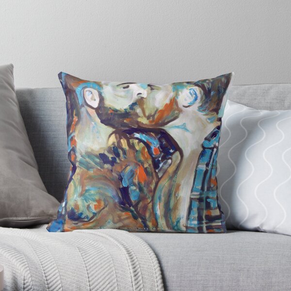 They Kiss Every Time They Block A Robocall Throw Pillow