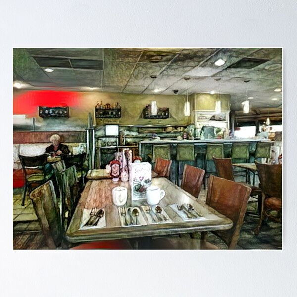 Item preview, American Diner Art designed and sold by Paris Roussos.