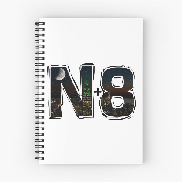 Item preview, N+8 Night, Nit, Nuit, Noite Notte, Noapte Night Nacht Nat Noctis designed and sold by Jevaz.