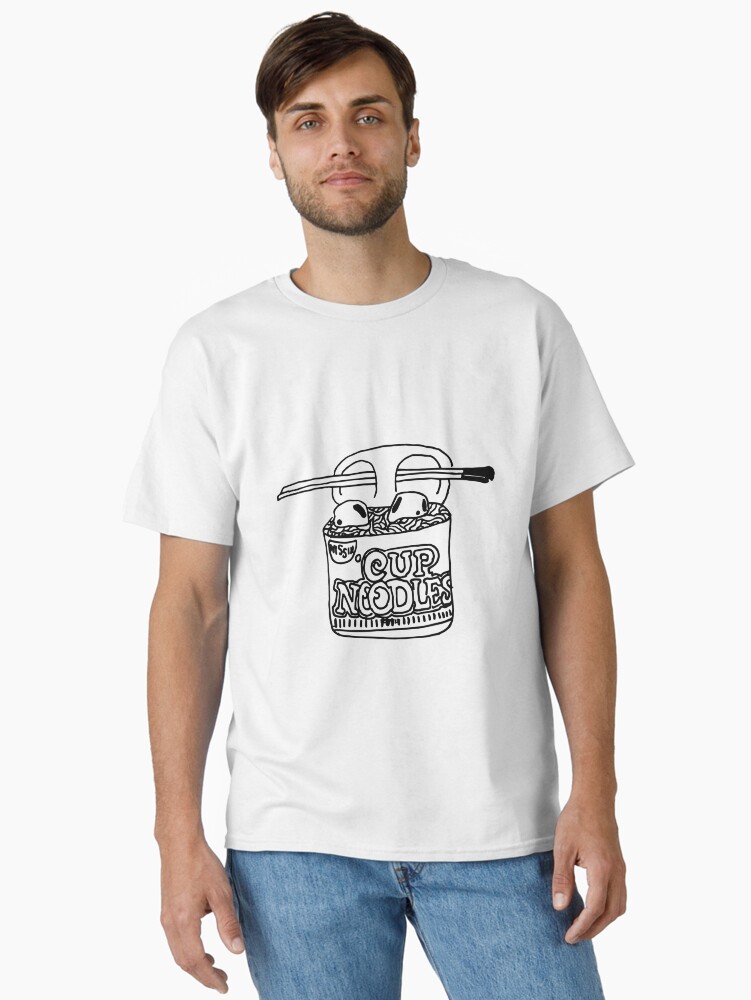 Thumbnail 2 of 7, Classic T-Shirt, Ramen Pods designed and sold by J-Memes.