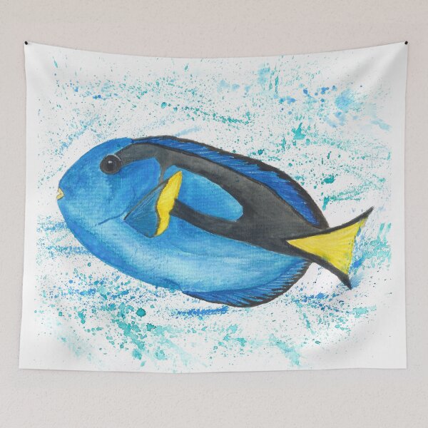 Item preview, Pacific Blue Fang designed and sold by Austin Fabinski Art.