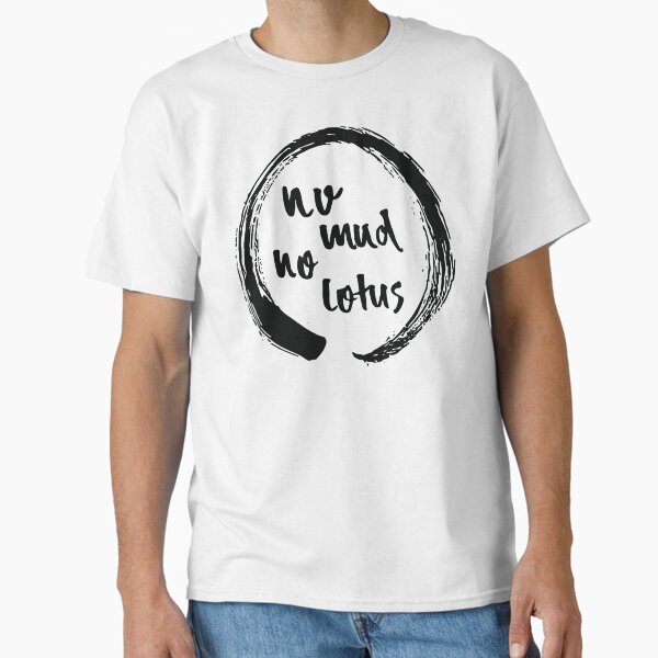 Item preview, No Mud No Lotus Enso Poster designed and sold by Polishthestone.