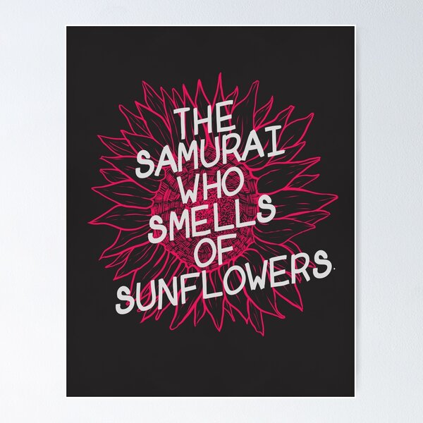 Artikelvorschau, Der Samurai, der an Sonnenblumen riecht entworfen und verkauft von Alaska _.