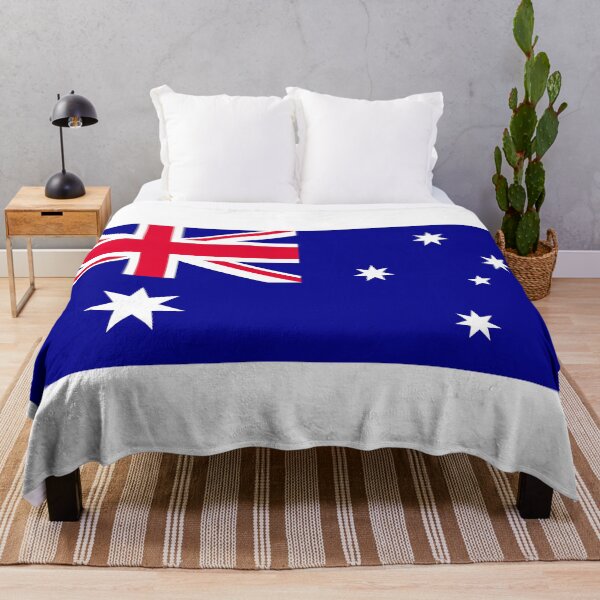 Aperçu de l'œuvre Drapeau national australien, Union Jack et Southern Cross créée et vendue par sunrisecoast.