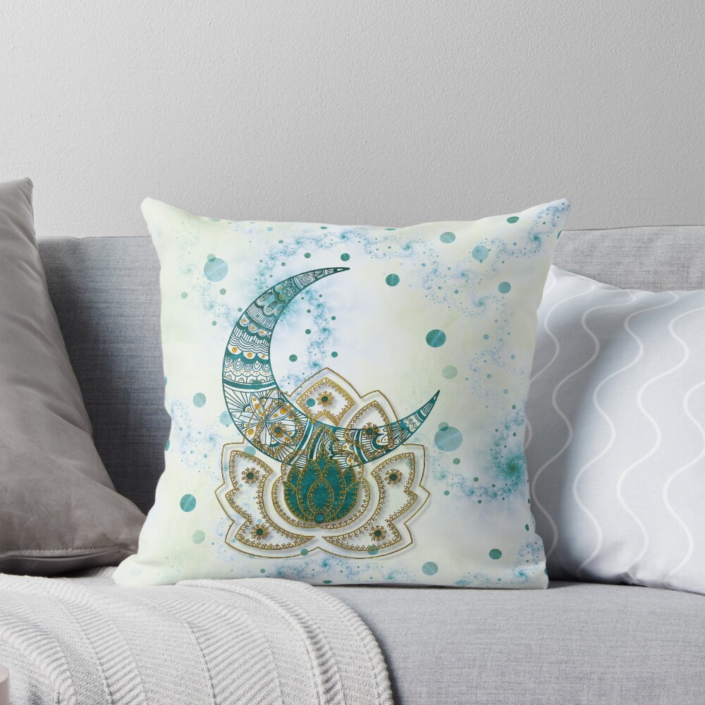 Item preview, Throw Pillow designed and sold by bohemianbound.