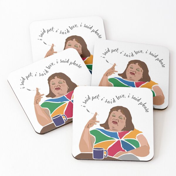 Item preview, Lynne Postlethwaite, Magda Szubanski, Fast Forward, Australian comedy icon. "I said pet, I said love, I said please." designed and sold by wheatbeltdesign.