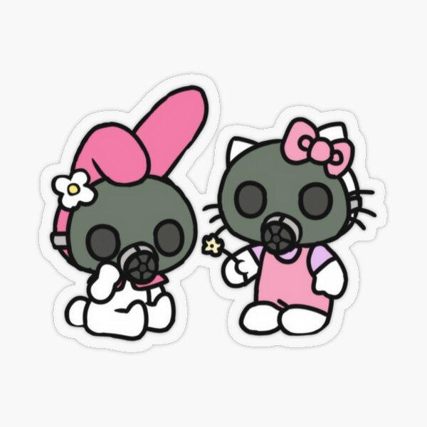 (๑•̀ㅁ•́ฅ✧ bad vibes Transparent Sticker