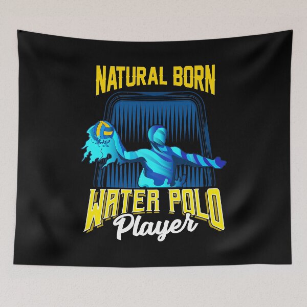Item preview, Natural Born Water Polo Player Waterpolo Athlete designed and sold by perfectpresents.