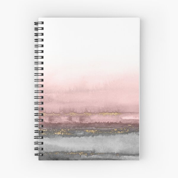 Item preview, Pink Grey Gold Abstract Artwork designed and sold by banginT.