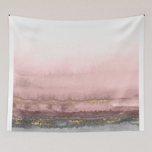 Aperçu de l'œuvre Oeuvre Abstraite Or Rose Gris créée et vendue par banginT.