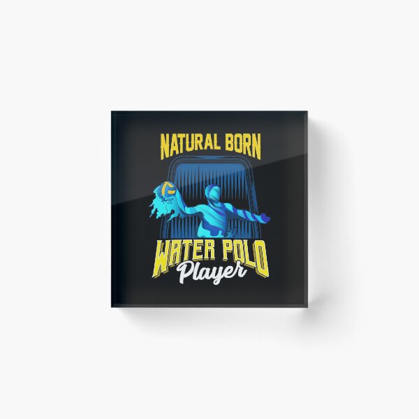 Item preview, Natural Born Water Polo Player Waterpolo Athlete designed and sold by perfectpresents.