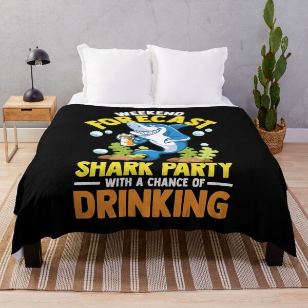 Item preview, Weekend Forecast: Shark Party With Drinking designed and sold by perfectpresents.