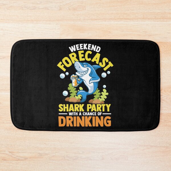 Item preview, Weekend Forecast: Shark Party With Drinking designed and sold by perfectpresents.