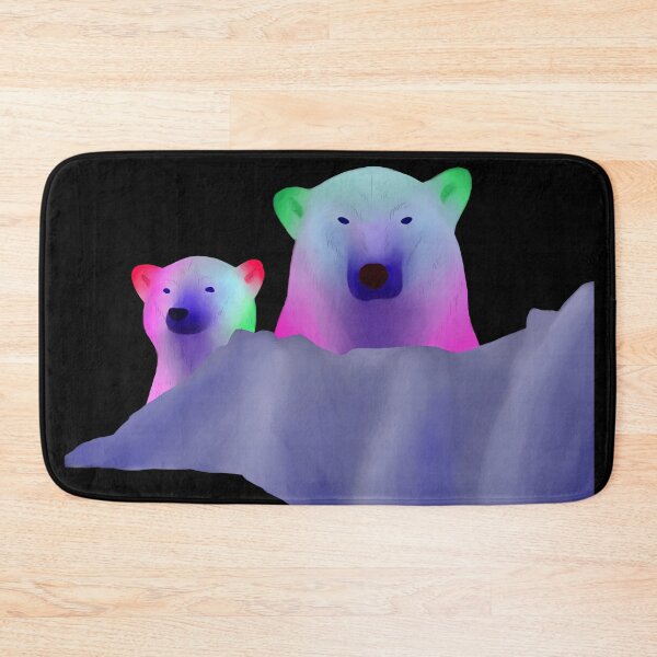 Item preview, Colorful Polar bears designed and sold by Renates01.