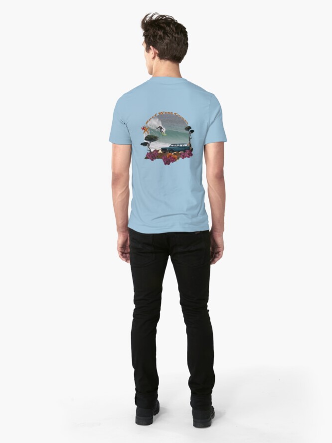 Alternate view of Surf West Coast Tee Slim Fit T-Shirt