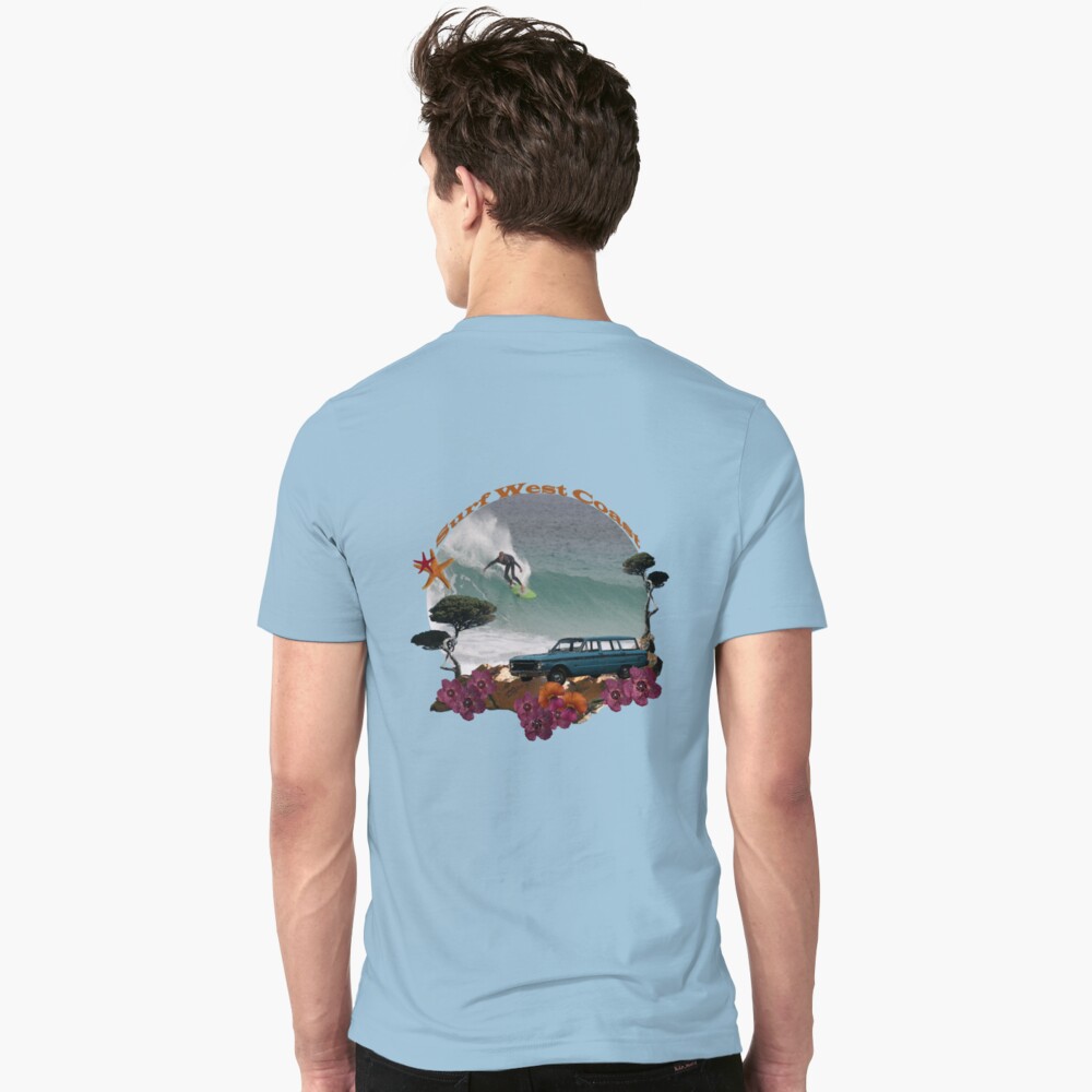 Surf West Coast Tee Slim Fit T-Shirt