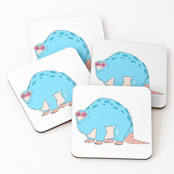 Beebo | Rick and Morty character Coasters (Set of 4)