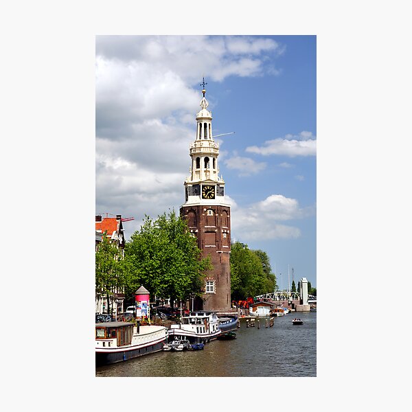 Item preview, Montelbaanstoren in Amsterdam. designed and sold by FER737NG.