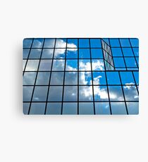 Glass office building. Canvas Print