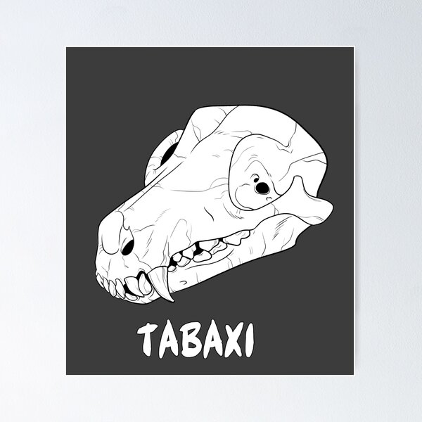 Item preview, Tabaxi Skull designed and sold by KeArra Fortune.