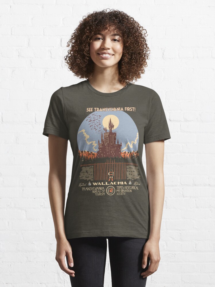 Alternate view of See Castlevania First! Essential T-Shirt