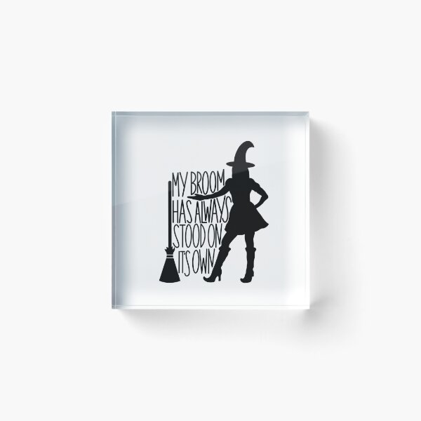 Item preview, Witch My Broom Has Always Stood On It’s Own Witch Broom Challenge designed and sold by Gsallicat.
