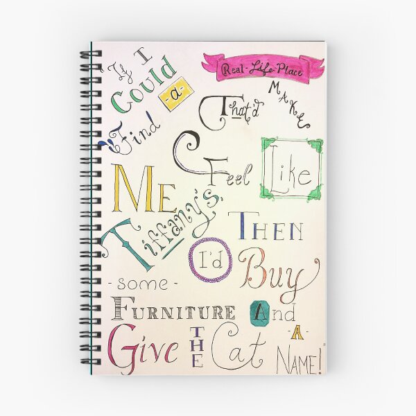 Item preview, Tiffany’s quote designed and sold by Hollygolightly8.