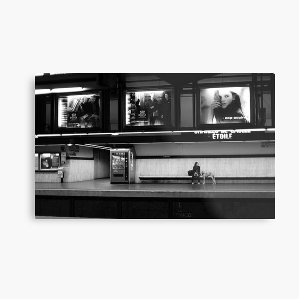 Urban Loneliness Metal Print